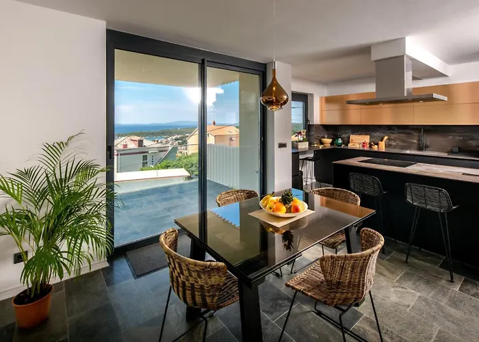 Luxury Mar With Infinity Pool In Rab