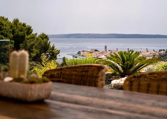 Vila Luxury Mar With Infinity Pool In Rab *