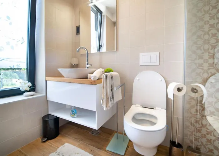 别墅 Luxury Mar With Infinity Pool In Rab *