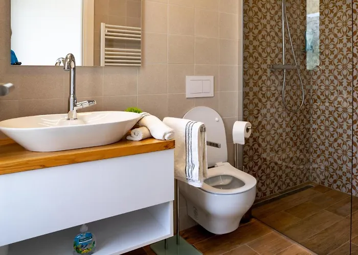 Luxury Mar With Infinity Pool In Rab 别墅